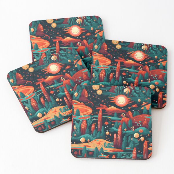 Item preview, Mars Jungle designed and sold by The-Patterns.