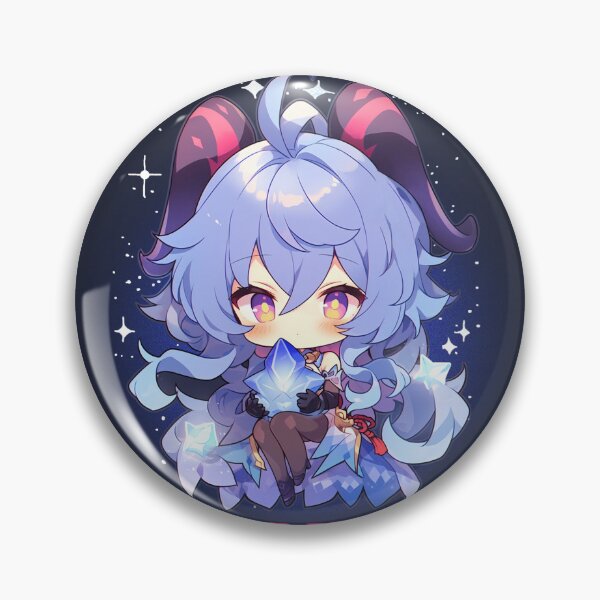 Item preview, Chibi Ganyu- Genshin Impact Sticker designed and sold by ChibiMochis.