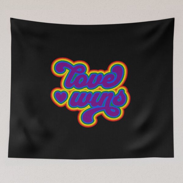 Item preview, Love WIns - Blue Pride designed and sold by Trinket-Trickster.