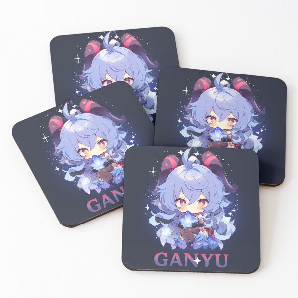 Item preview, Chibi Ganyu- Genshin Impact Sticker designed and sold by ChibiMochis.