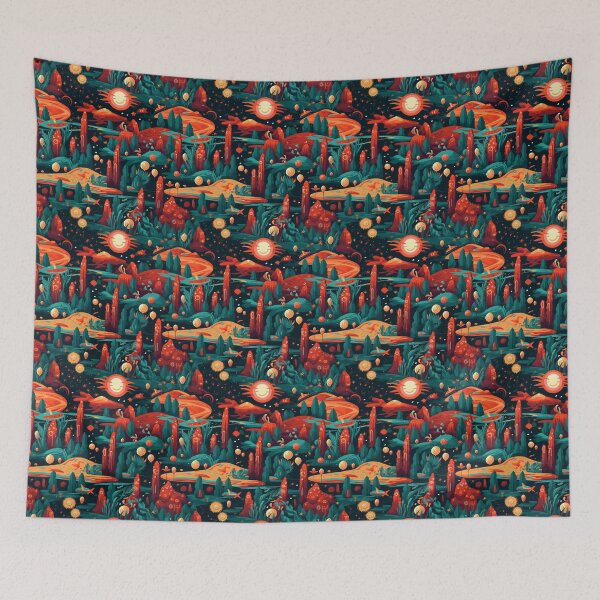 Item preview, Mars Jungle designed and sold by The-Patterns.