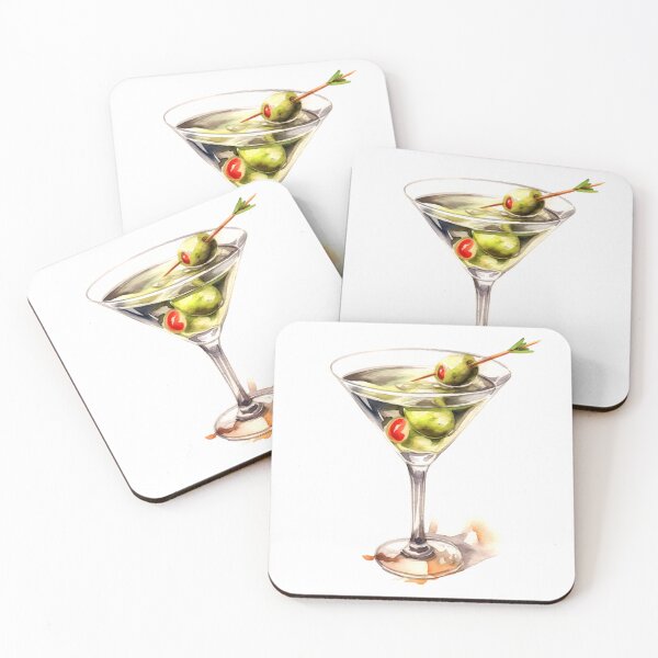 Item preview, Martini Drink Clipart, Gin Cocktail, Juniper Drink Art, Gin Mix, Tonic Water, Botanical Cocktails, Gin Drink Oil, Party Cocktail Art designed and sold by CoolorPainting.