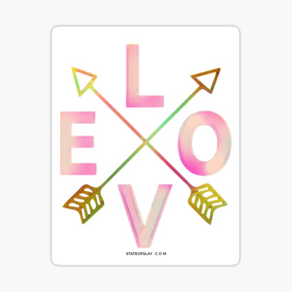 State Of Slay™ - LOVE Arrows Sticker