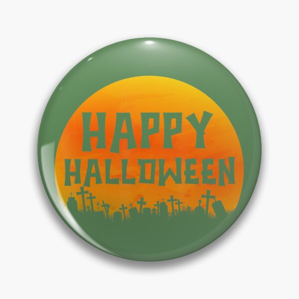 Item preview, Spooky Happy Halloween Graveyard Sunset 	 	 designed and sold by fycowtslz64.