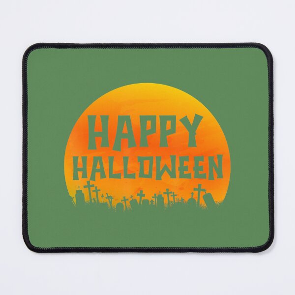 Item preview, Spooky Happy Halloween Graveyard Sunset designed and sold by fycowtslz64.