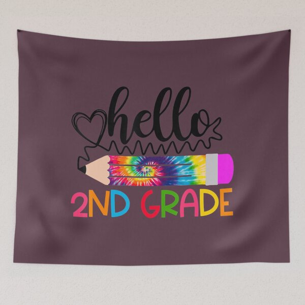Item preview, Hello Second Grade Team 2nd Grade Back To School Teacher Kid 	 	 designed and sold by tisoiwbqo56.