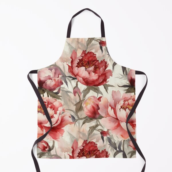 Item preview, Peony Flower Pattern Watercolor Alex Maleev Style Pink designed and sold by Japanattis.