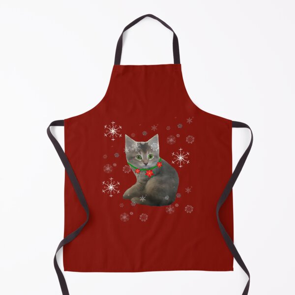 Item preview, Cute Kitten in snow flakes winter holiday 	 for all ages	 designed and sold by anbmudyxlv64.