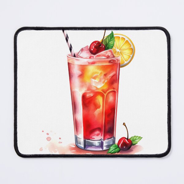 Item preview, Singapore Sling Drink Clipart, Gin Cocktail, Juniper Drink Art, Gin Mix, Tonic Water, Botanical Cocktails, Gin Drink Oil, Party Cocktail Art designed and sold by CoolorPainting.
