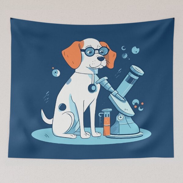 Item preview, Scientist Dog designed and sold by Amir Faysal.
