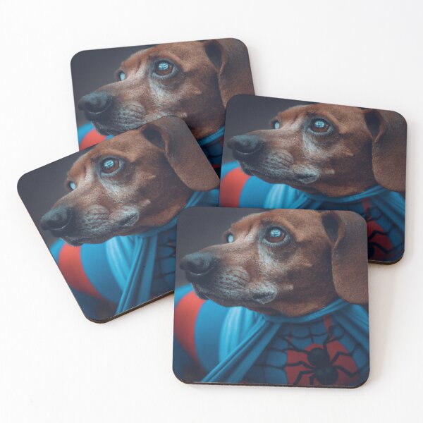 Item preview, Dachshund Superhero #14 designed and sold by DachshundClub.