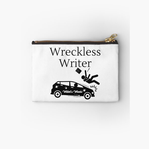 Item preview, Wreckless Writer - Black Text designed and sold by TheKnightWriter.