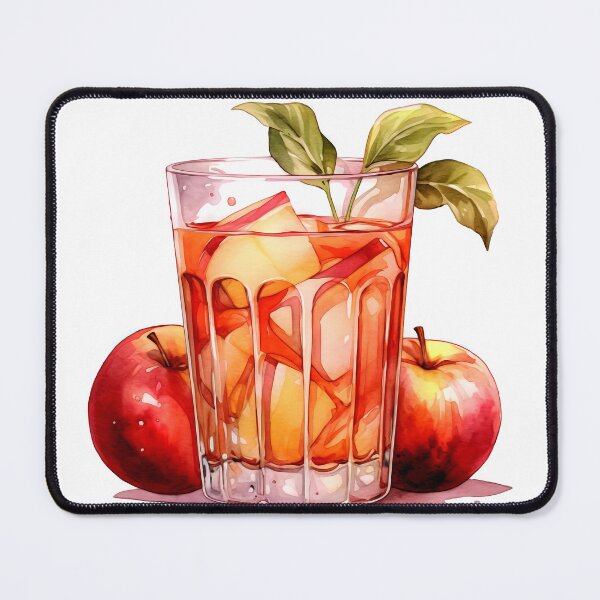 Item preview, Apple Juice Drink Clipart, Drink & Cocktail, Cocktail Art, Beverage Image, Alcohol Drink, Non-Alcoholic Drink, Party Cocktail Art designed and sold by CoolorPainting.