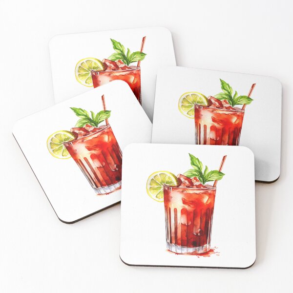 Item preview, Bloody Mary Drink Clipart, Drink & Cocktail, Cocktail Art, Beverage Image, Alcohol Drink, Non-Alcoholic Drink, Party Cocktail Art designed and sold by CoolorPainting.