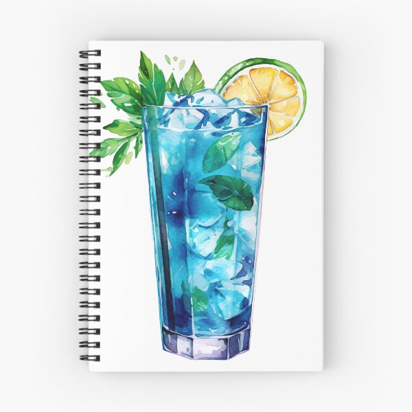 Item preview, Blue Lagoon Drink Clipart, Drink & Cocktail, Cocktail Art, Beverage Image, Alcohol Drink, Non-Alcoholic Drink, Party Cocktail Art designed and sold by CoolorPainting.