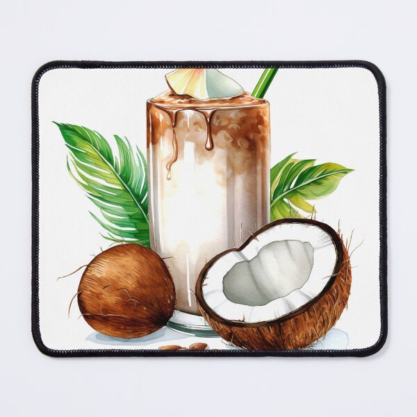 Item preview, Coconut Drink Clipart, Drink & Cocktail, Cocktail Art, Beverage Image, Alcohol Drink, Non-Alcoholic Drink, Party Cocktail Art designed and sold by CoolorPainting.