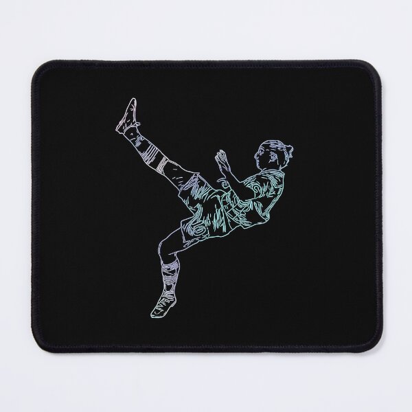 Item preview, Zlatan Ibrahimovic Bicycle Karate Kick Sweden goal Line Art Holographic designed and sold by 442workshop.