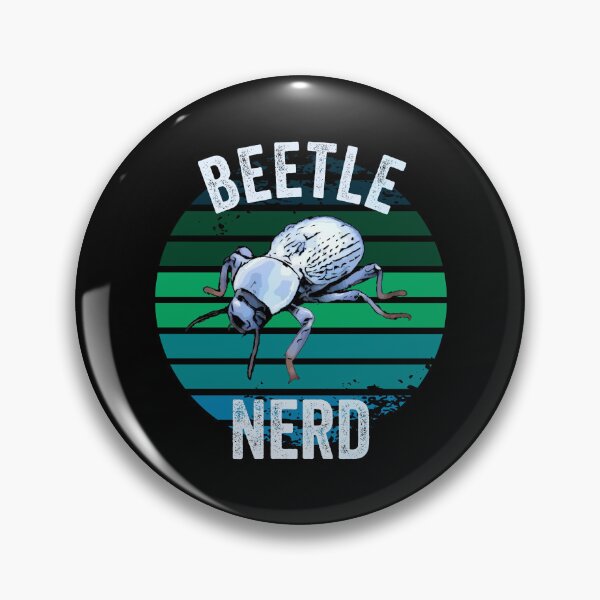 Item preview, Beetle Nerd Blue Feigning Death Beetle Lover designed and sold by Zurickdesigns.