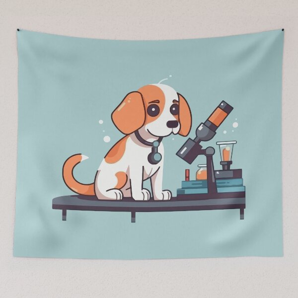 Item preview, Scientist Dog designed and sold by Amir Faysal.