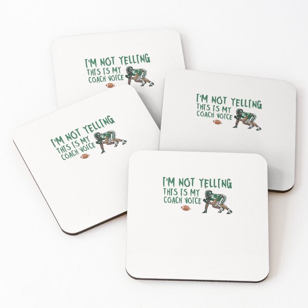 Item preview, I'm Not Yelling This is Just My Coach Voice designed and sold by Quicker-Shop.