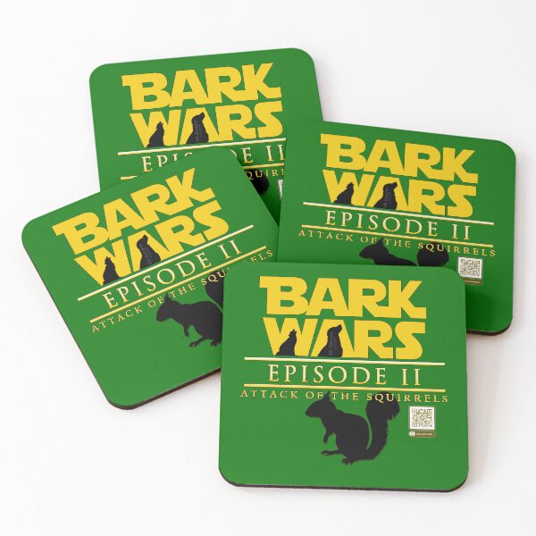 Item preview, Bark Wars Episode 2: Attack of the Squirrels designed and sold by Visual Resolutions.
