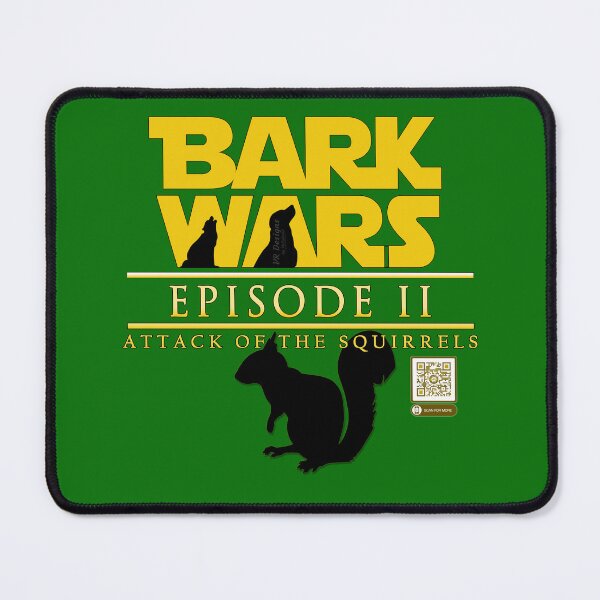 Item preview, Bark Wars Episode 2: Attack of the Squirrels designed and sold by Visual Resolutions.
