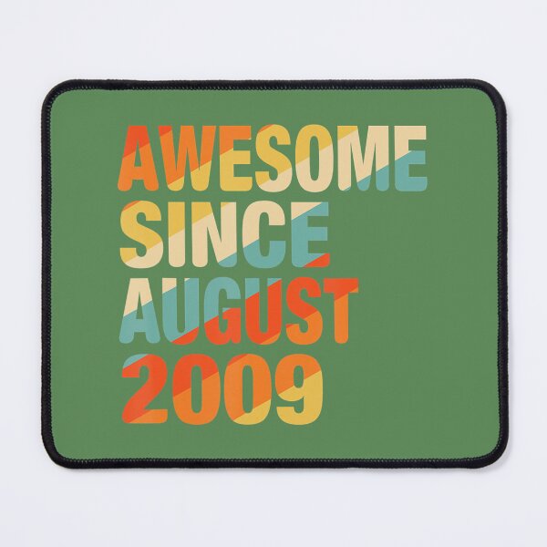 Item preview, Vintage 13th Birthday Awesome Since August 2009 13 Years Old 	 	 designed and sold by fycowtslz64.