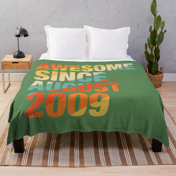 Item preview, Vintage 13th Birthday Awesome Since August 2009 13 Years Old 	 	 designed and sold by fycowtslz64.