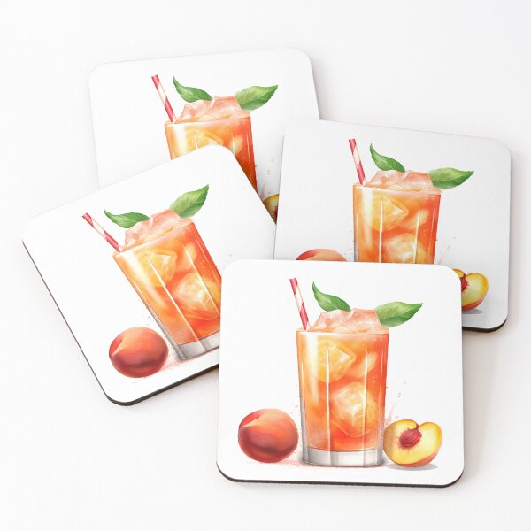 Item preview, Peach Juice Drink Clipart, Drink & Cocktail, Cocktail Art, Beverage Image, Alcohol Drink, Non-Alcoholic Drink, Party Cocktail Art designed and sold by CoolorPainting.