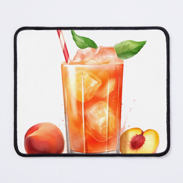 Item preview, Peach Juice Drink Clipart, Drink & Cocktail, Cocktail Art, Beverage Image, Alcohol Drink, Non-Alcoholic Drink, Party Cocktail Art designed and sold by CoolorPainting.