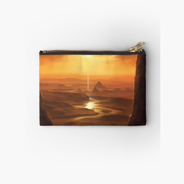 Item preview, Sun Rising Over A Canyon, In The Style Of Fantasy designed and sold by GiveMeMood.