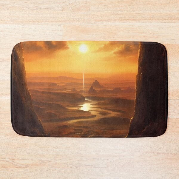 Item preview, Sun Rising Over A Canyon, In The Style Of Fantasy designed and sold by GiveMeMood.