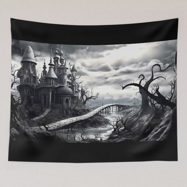 Item preview, A dark world designed and sold by CreepyAI.