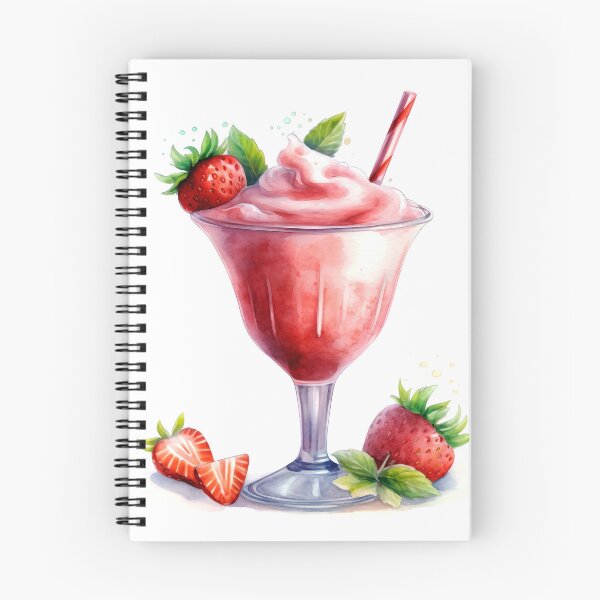 Item preview, Strawberry Daiquiri Drink Clipart, Drink & Cocktail, Cocktail Art, Beverage Image, Alcohol Drink, Non-Alcoholic Drink, Party Cocktail Art designed and sold by CoolorPainting.