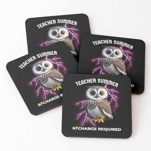 Item preview, Teacher Summer Recharge Required Funny Cute Quote designed and sold by sleekartist.