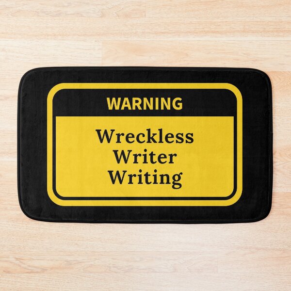 Artikelvorschau, WARNUNG: Wreckless Writer Schreiben entworfen und verkauft von TheKnightWriter.