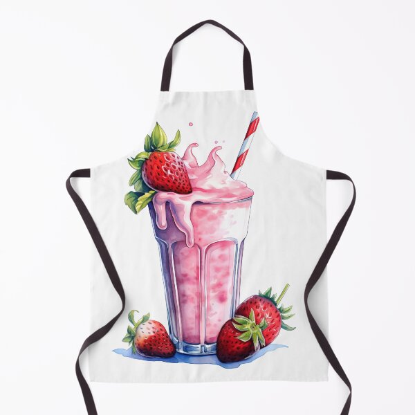 Item preview, Strawberry Milkshake Drink Clipart, Drink & Cocktail, Cocktail Art, Beverage Image, Alcohol Drink, Non-Alcoholic Drink, Party Cocktail Art designed and sold by CoolorPainting.