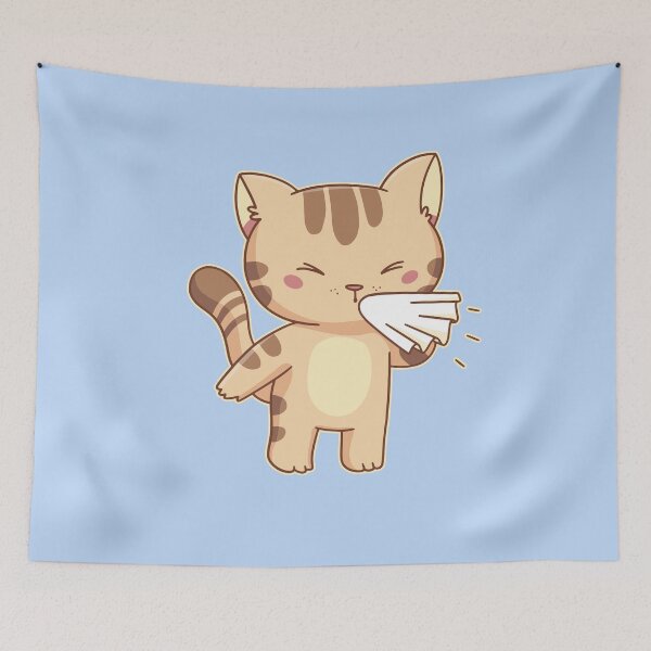 Item preview, sneezing cat designed and sold by DerSenat.