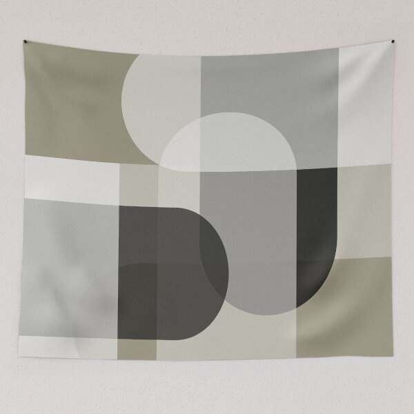 Item preview, Modern Geometric Beige Abstract designed and sold by studioart.