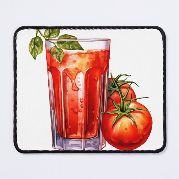 Item preview, Tomato Juice Drink Clipart, Drink & Cocktail, Cocktail Art, Beverage Image, Alcohol Drink, Non-Alcoholic Drink, Party Cocktail Art designed and sold by CoolorPainting.