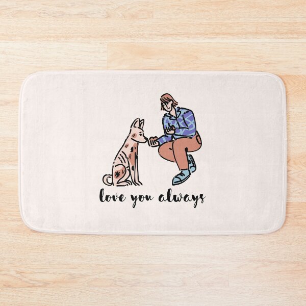 Item preview, Dog pet love you always passed away death bereavement grieving quote miss you spots designed and sold by emcazalet.