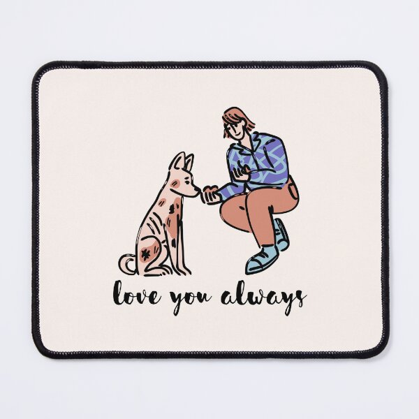 Item preview, Dog pet love you always passed away death bereavement grieving quote miss you spots designed and sold by emcazalet.