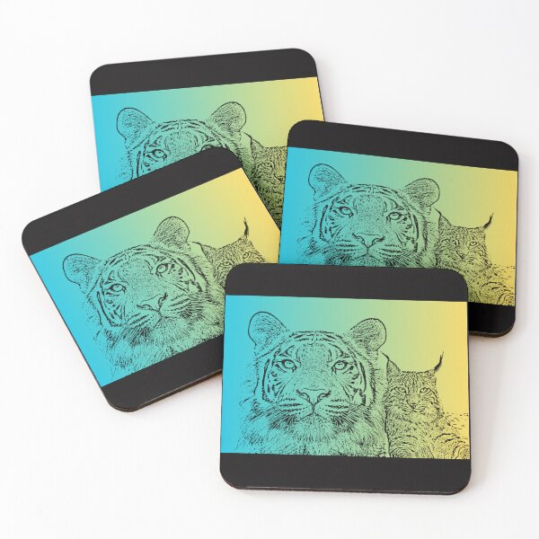 Item preview, Tiger lynx cat wild cat designed and sold by JosiART21.