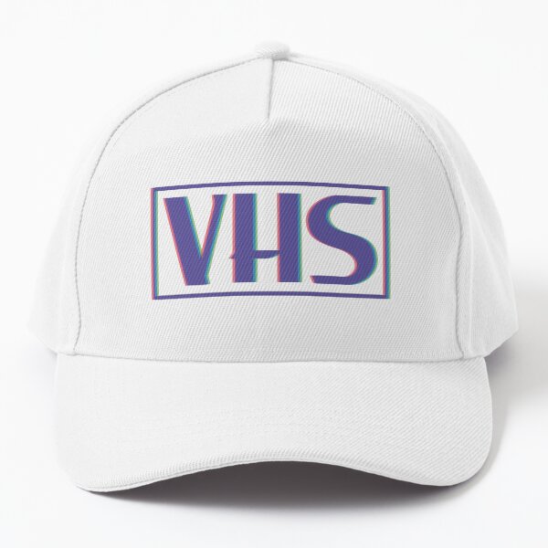 Retro vhs logo tshirt Baseball Cap