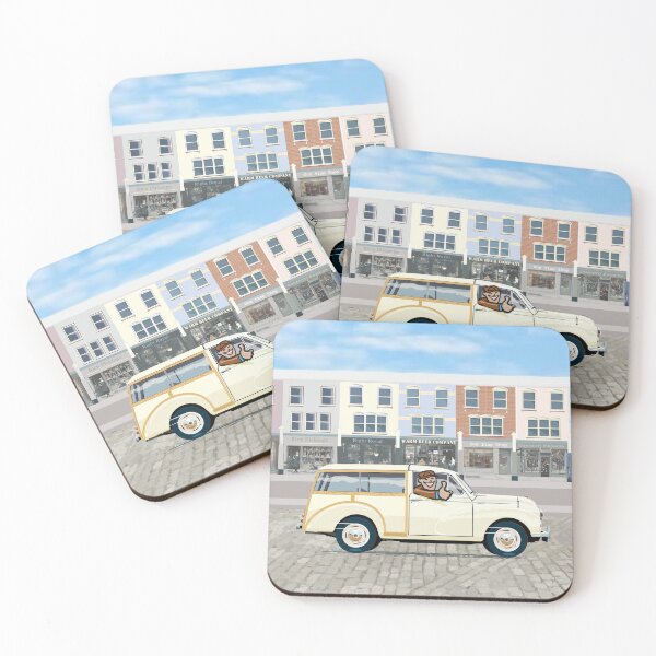 Item preview, Old English White Morris Minor Traveller designed and sold by Bigs66.