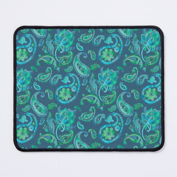 Item preview, Paisley watercolor handmade designed and sold by Alessandro Remo Mazzoni Remotextiles.