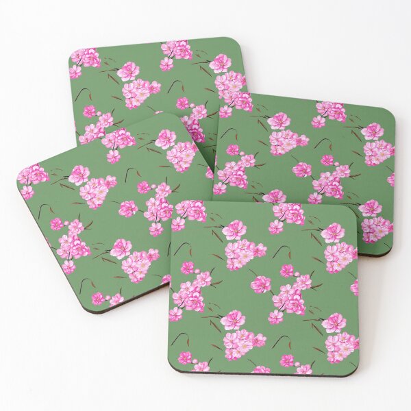Item preview, Seamless Floral Design Pattern with Pink flowers designed and sold by kiyaansh16.