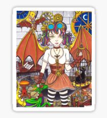 Steampunk Sticker