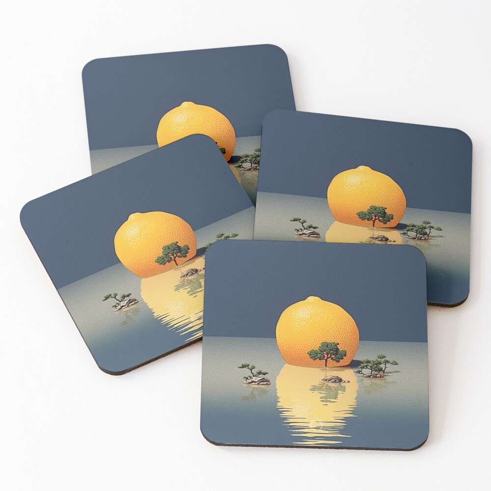 Item preview, Coasters (Set of 4) designed and sold by CleanO2.