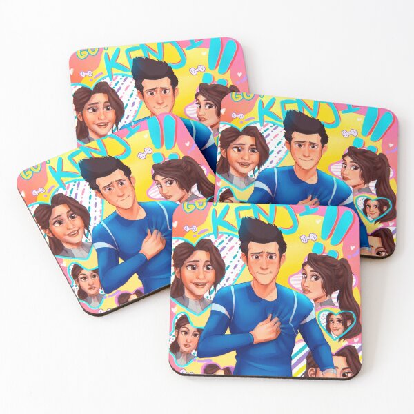 Item preview, Camp Cretaceous Yaz and Kenji designed and sold by HelenMonster.